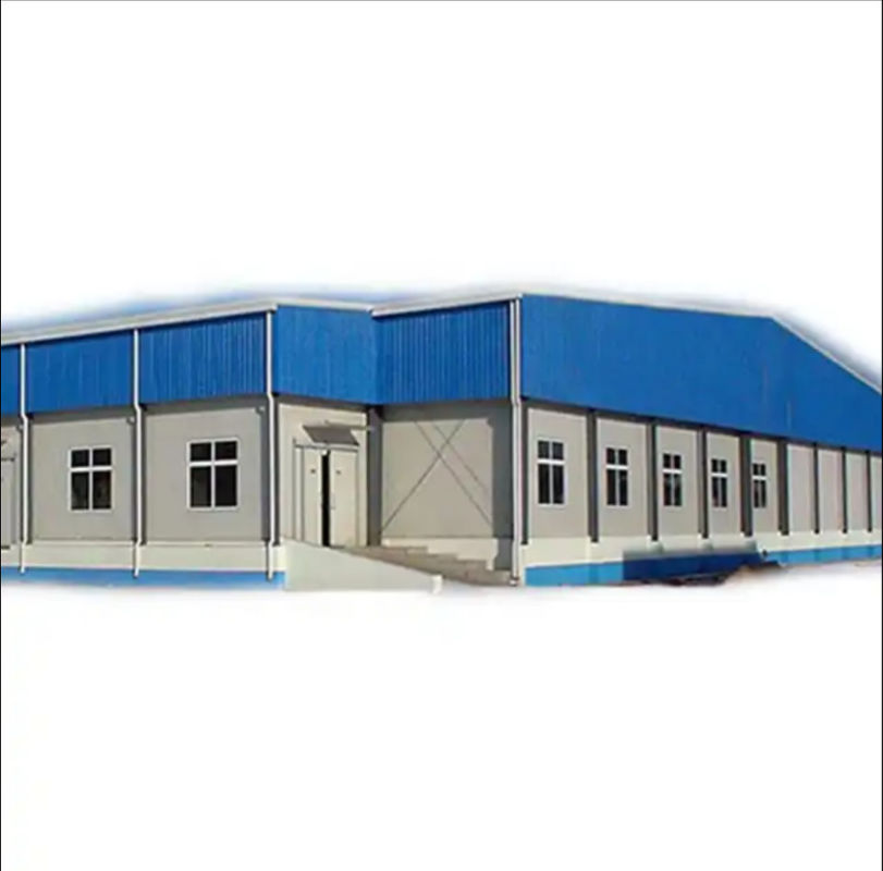 Модульная мастерская Стальная конструкция H Beam Construction Префабрикованная стальная мастерская