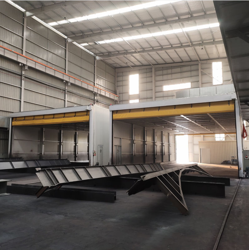 Модульная мастерская Стальная конструкция H Beam Construction Префабрикованная стальная мастерская