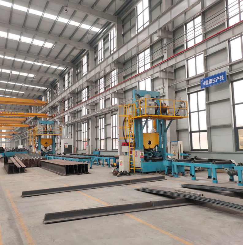 Модульная мастерская Стальная конструкция H Beam Construction Префабрикованная стальная мастерская