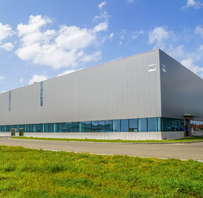 Q345B Q235B Мастерская по изготовлению стальных конструкций Металлическая рама Мастерская по строительству большого протяжения