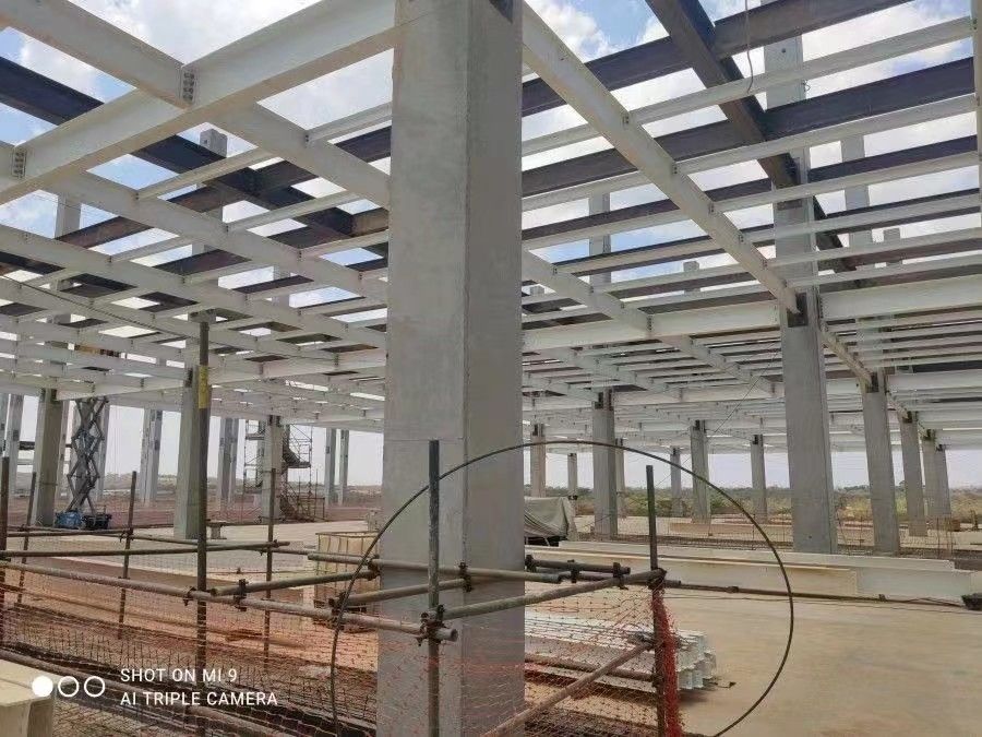 Китайская фабрика металлоконструкции мастерская сварочная стальная конструкция строительство склад
